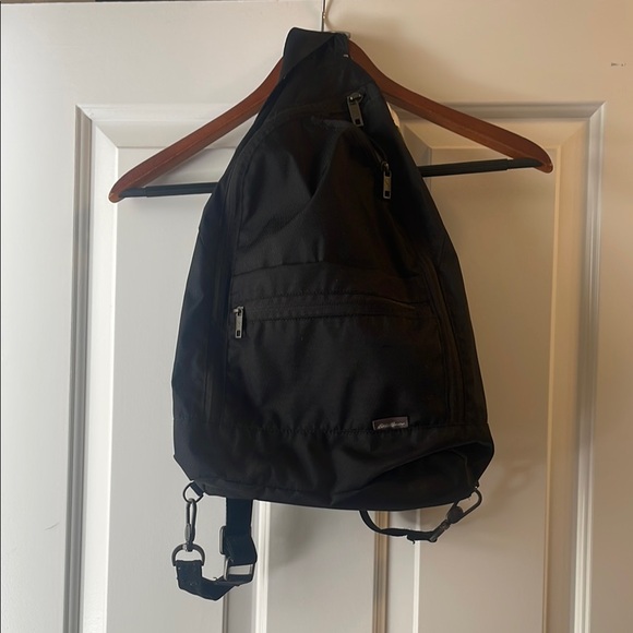 Eddie Bauer Handbags - Eddie Bauer Black Backpack Everyday Essential